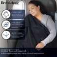 thumbnail image 3 of Brookstone Fleece Blanket 2 in 1 Super Soft Cozy Portable Travel Blanket with Carrying Case, 3 of 7