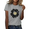 thumbnail image 2 of WCJM Women's Casual Basic Going Out Crop Tops Slim Fit Short Sleeve Crew Neck Tight T Shirts 2026 Women's Summer Short Sleeve Tee Distressed Ripped Crop T-Shirt Tops Women's Short Sleeve T-Shirt, 2 of 4