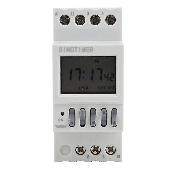 TM624 Digital Timer Power Switch Timer 40 Group Time Controlled Ringer ...