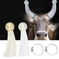 thumbnail image 4 of Cow Horn Protective Cover, Silicone Environmental Protection Cow Horn Protector  For Home For Calf For Bull For Farm, 4 of 8