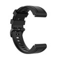 thumbnail image 1 of Correa de reloj de silicona de 20 mm para correa de pulsera deportiva Garmin Fenix ​​7S (negro), 1 of 8