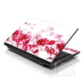 thumbnail image 1 of LSS 17 17,3 Pouces Peau d'Ordinateur Portable Notebook Autocollant Décalque Couverture pour Dell Lenovo Apple Acer Convient de 17 Pouces à 19 Pouces avec 2 Protège-Poignets - Red Roses, 1 of 1