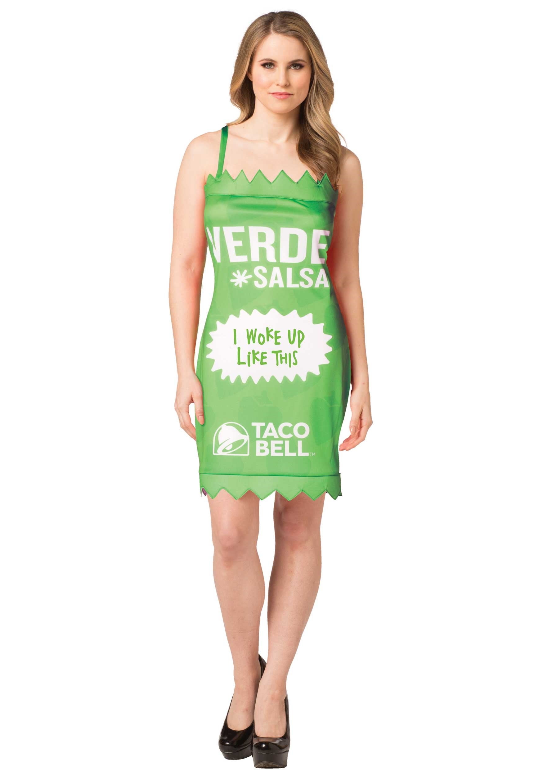 Taco Bell Womens Verde Taco Bell Sauce 