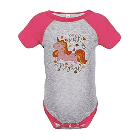 

7 ate 9 Apparel Girl s Fall Unicorn Pink Onepiece