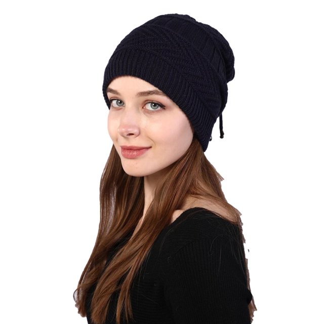 CEHVOM 2 In 1 USB Heated Knitted Hat And Neck Gaiter Set Winter Warm Fleece Hat Heating Circle Loop Scarf For Men And Women