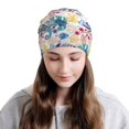 thumbnail image 2 of Naloa Colorful Chameleons Soft Beanie Hat, Knit Beanie Daily Beanie in Fine Knit for Women Men Winter Travel, Outdoor, 2 of 7