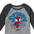 thumbnail image 3 of Marvel Spider-Man And His Amazing Friends - Doodle Spidey - Toddler And Youth Raglan, 3 of 5