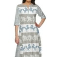 thumbnail image 4 of Moomaya Palazzo Set Women Printed Chanderi Ethnic Set Casual Clothing, 4 of 5