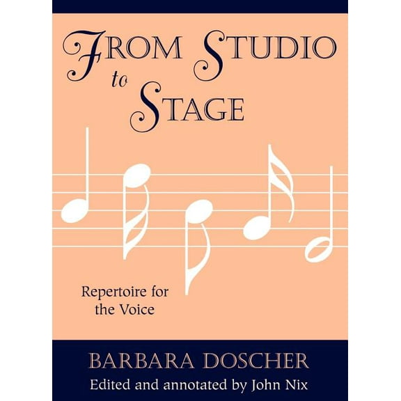 From Studio to Stage: Repertoire for the Voice, (Hardcover)