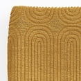 thumbnail image 3 of Beautiful by Drew Barrymore 6-Piece Textured Bath Towel Set, Soft 100% Cotton, Amber Yellow, 3 of 5