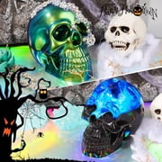 LETS RESIN Silicone 3D Large Skull Shape Molds, Skeleton Skull Epoxy Resin Mold for Candle Making, Home Decor, Outdoor, Resin Casting Art Crafts