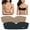 2pcs-Black+Skin, variant on Luxtrada Women Silicone Self Adhesive Invisible Bra Breast Lift Up Strapless Backless Push Up Bra "Skin, C-D Cup"