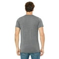 thumbnail image 2 of BELLA+CANVAS T-Shirt Unisexe Col Rond Triblend Manches Courtes, TG, Gris Triblend, 2 of 3