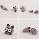 thumbnail image 3 of Aretes Practicos High Monaco MXENZ-004 4 Piezas Gris, 3 of 5