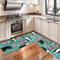 thumbnail image 3 of Kitchen Rugs Sets Of 2,Australian Shepherd Dog and Flower Anti Fatigue Kitchen Mat Rugs Non Slip Washable,Decorative Kitchen Floor Mats for Kitchen,Sink,Laundry,17"X47", 3 of 5