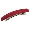 thumbnail image 2 of Luckymimi Hair Clip Comfortable Anti-Slip Lightweight Korean Style Retro Wild Elegant Spring Clip for Female Wine Red, 2 of 13