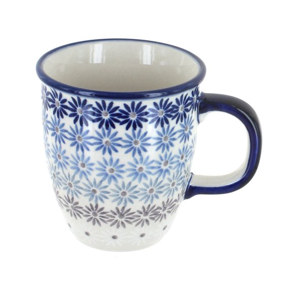 Blue Rose Polish Pottery Harmony Coffee Mug