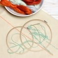 thumbnail image 3 of 10Pcs Adjustable Embroidery Hoops Bamboo Cross Stitch Hoops Sewing Circle Hoops, 3 of 9