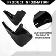 thumbnail image 5 of Unique Bargains Front & Rear Side Automotive Mud Guards Splash Compatible for Mini Clubman R55 R56 2007-2013, 5 of 6