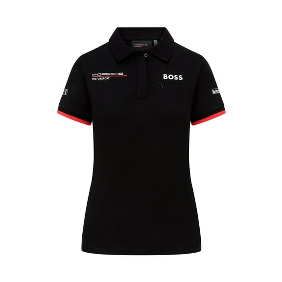Porsche Motorsport Women's Team Polo Black