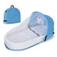 thumbnail image 1 of Cama de bebé portátil para recién nacidos, nido de bebé con mosquitera de protección, Moisés plegable, cesta para dormir infantil Fivean unisex, 1 of 2