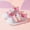 F-276Pink, variant on ZHOGXU Children Infant Girls Sneakers Non Slip Flat Sole Comfortable Breathable Sports Shoes For Casual Daily Wear,Army Green,18-24 Months