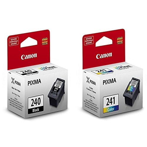 Cartuchos de tinta Canon Pixma PG-240 negro y color CL-241