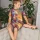 thumbnail image 4 of Balery Meditating Cute Horse Conjunto de Pijama Infantil de Manga Corta con Estampado – Ropa de Dormir de Algodón Suave-4X-Large, 4 of 6