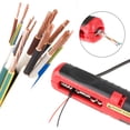 thumbnail image 1 of Pelacables Herramienta, Cortador de Desmonteje de Cables Multifuncionales Pelacables Pelacables Manual de Pelacables Herramienta para Cables Planos O, 1 of 7