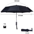 thumbnail image 5 of Travel Umbrella Windproof 10 RIBS Automatic Opening Foldable Folding Small Umbre, 5 of 5