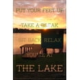 thumbnail image 2 of Peck, Gail 17x24 White Modern Wood Framed Museum Art Print Titled - The Lake, 2 of 4