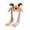 C, variant on Event & Party Cute Christmas Reindeer Hat With Moving Ears and Jumping Mechanism for Kids and Adults Festive Accessory for Holiday Celebrations