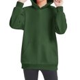 thumbnail image 5 of NAISIBABY Toodler Girls Boys Hoodies, Long Sleeve Solid Color Casual Kids Pullover Sweatshirts Army Green, 5 of 6