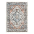 thumbnail image 2 of Unique Loom Nyla Collection Area Rug - Winner (6' x 9' Rectangle Ivory/Dark Gray), 2 of 6