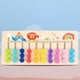 thumbnail image 1 of Juguetes de aprendizaje Montessori Slide Color and Shape Matching Preschool Logic Game para niños pequeños (10 colores), 1 of 3