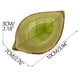 thumbnail image 2 of Juego de mini platos de cerámica | Platos de condimentos al estilo japonés | Cuencos pequeños en forma de hoja para comer sushi en la cocina | Glaseado de hielo craquelado | Base antideslizante, 2 of 4