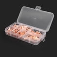 thumbnail image 3 of LAFGUR Wire Cable Crimp Connector,Wire Connectors,60Pcs Copper Ring Lug Terminals Electrical Wire Cable Crimp Connector SC6-SC25 Set, 3 of 8