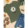 thumbnail image 3 of Daisy See The Good T-Shirt Women -Image by Shutterstock, Female XX-Large, 3 of 4