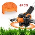 thumbnail image 1 of 4pcs Spool Cap Covers For WORX WG150 WG151 WG152 WG153 WG154 String Trimmer, 1 of 3