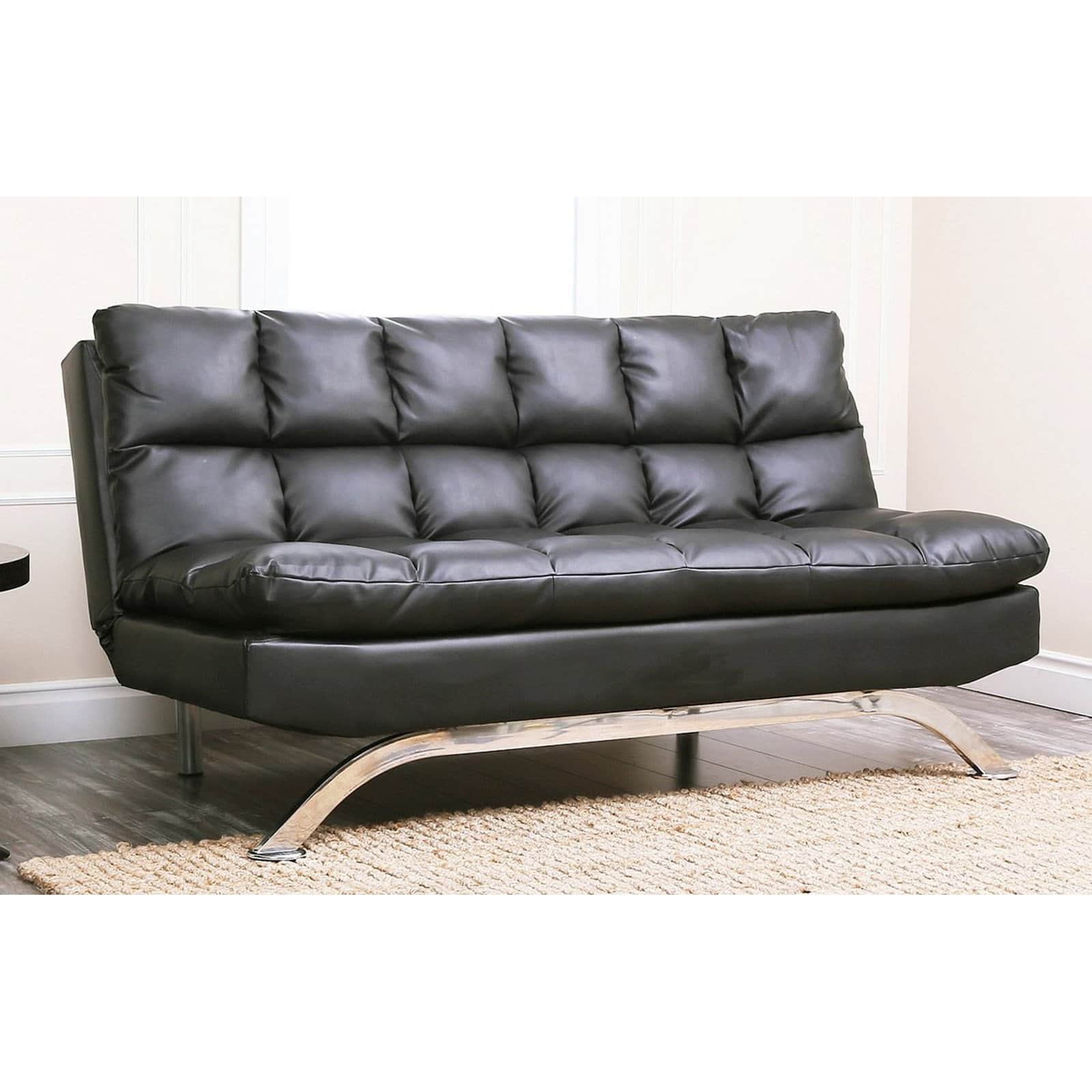 Abbyson Vienna Leather Sofa Bed
