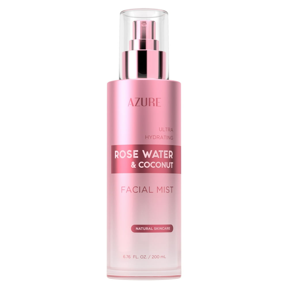 AZURE Rose Water & Coconut Ultra Hydrating Face Mist Spray Refreshing