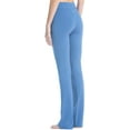 thumbnail image 2 of Fishers Finery Women's EcoFabric Classic Bootcut Yoga Pant (Blue, S Tall), 2 of 5