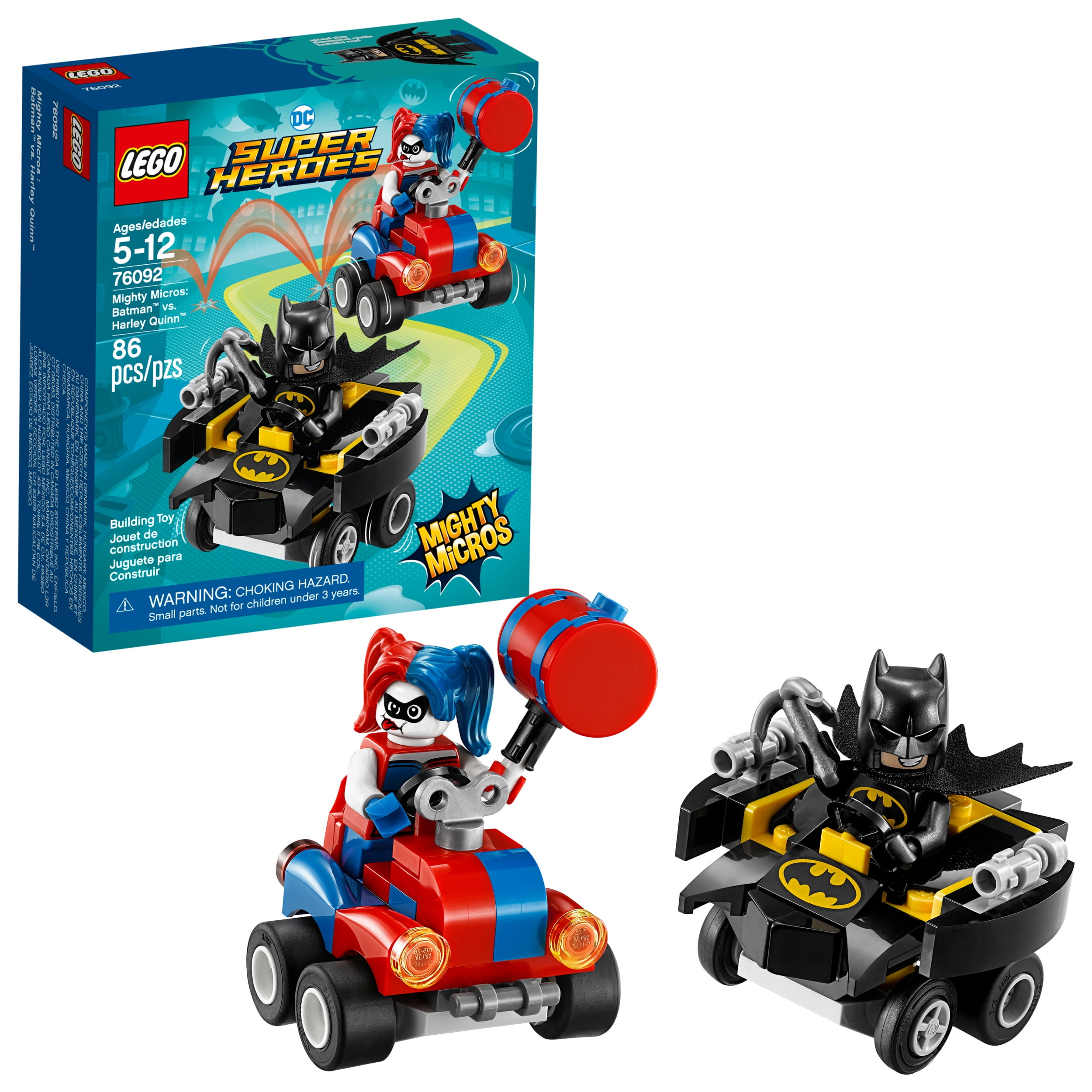 Lego Super Heroes Mighty Micros Batman Vs Harley Quinn 76092