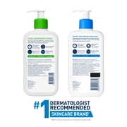 CeraVe Daily Skincare Essentials Kit for Balanced to Dry Skin, 2 Piece Set