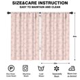 thumbnail image 2 of Pink Butterfly Pattern Insulated Teens Curtains Set Of 2, Bedroom Essentials, Toddler Room Decor 52"x84", 2 of 5