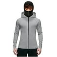 thumbnail image 2 of HAOTAGS Boys UPF 50+ Athletic Jackets,Adjustable Dual Hood Straps Long Sleeve Lightweight Sun Protection Jacket Gray 14-15T, 2 of 7