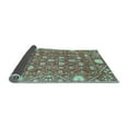 thumbnail image 2 of Ahgly Company Indoor Rectangle Abstract Light Blue Modern Area Rugs, 2' x 3', 2 of 4