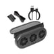 thumbnail image 5 of Ventilador de ventilación para ventanas de coche con energía solar, ventilador de refrigeración para SUV. Negro, 5 of 9