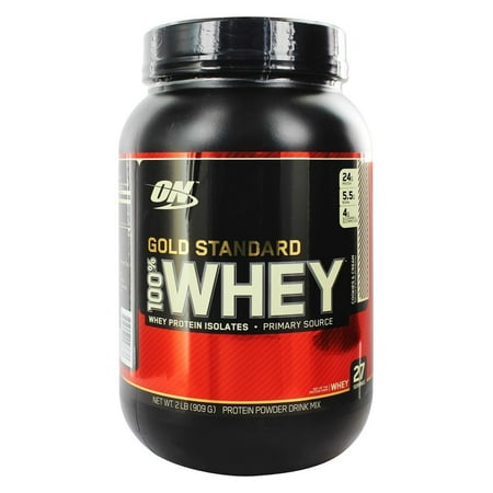 Optimum Nutrition - 100% Whey Gold Standard Protein Cookies & Cream - 2 lbs.