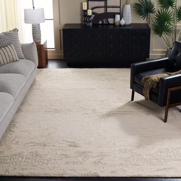 SAFAVIEH Harvest Mordikai Distressed Area Rug, Ivory/Gray, 8' x 10'